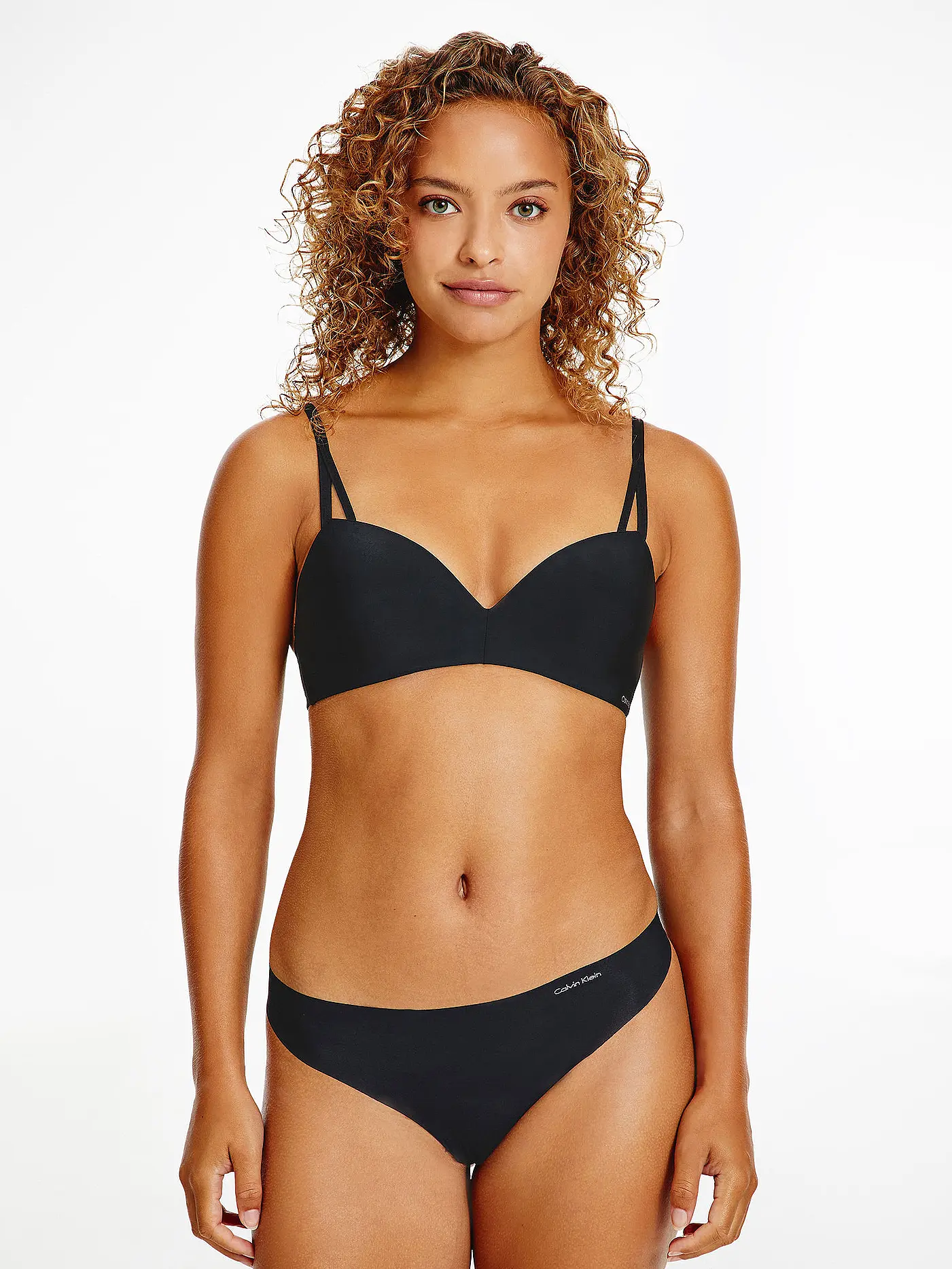 CALVIN KLEIN | Push Up BH ohne Bügel Seductive Comfort black | 